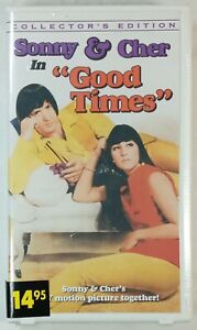 SONNY & CHER in " Good Times " ( VHS Tape ) 1998 Clamshell Anchor Bay