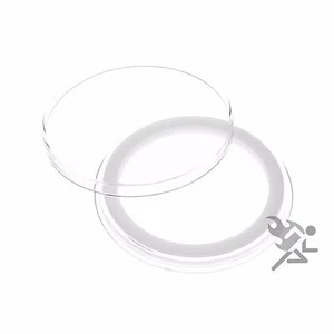Cápsulas de monedas de dólar de plata Morgan, soportes Air-Tite anillo blanco de 38 mm, paquete de 10 - Imagen 1 de 2
