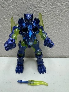 2000 Bandai Dinozaurs Dino TRICERA Translucent Sunrise 5” Figure Dinomorph - Picture 1 of 6