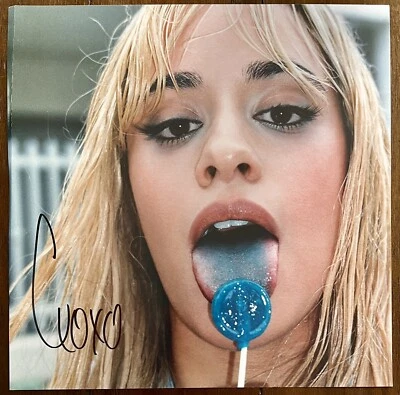 CAMILA CABELLO C,XOXO Exclusive PINK VINYL ALBUM w/AUTOGRAPH/ SIGNED CARD SEALED - Image 1 of 4