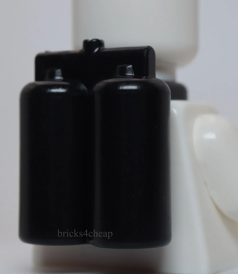 Lego 2x Black Space Air Tanks Minifigura Bodywear Foto 1 de 1