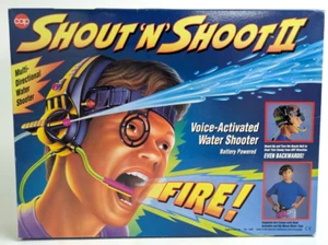 Shout 'N' Shoot II 2 Cap Toys Inc 1994 Vintage Water Gun Super Soaker Toy NEW - Picture 1 of 10