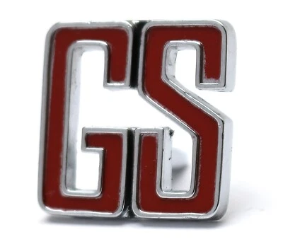 NEW "GS" Dash Panel Emblem / For 1966 Buick Skylark Gran Sport Trim Badge - Image 1 of 4