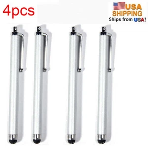 4X Metal Stylus Pen Touch Screen For Tablet Mobile Phone iPad iPod PC Universal - Picture 1 of 18
