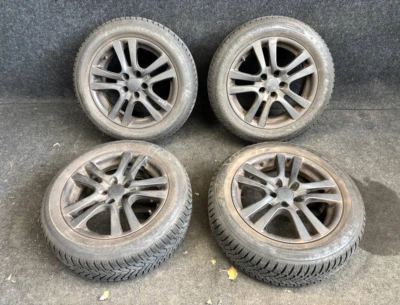 16" RIAL Alufelgen Winterreifen 205 55 91H AUDI A4 B6 B7 A6 7x16 ET38 KBA 46460 - Bild 1 von 4