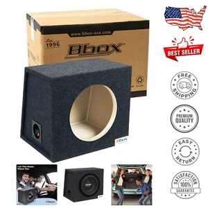 Keilförmiges 10 Zoll Subwoofer Gehäuse - Optimaler Bass für Auto Audio Systeme - Bild 1 von 9
