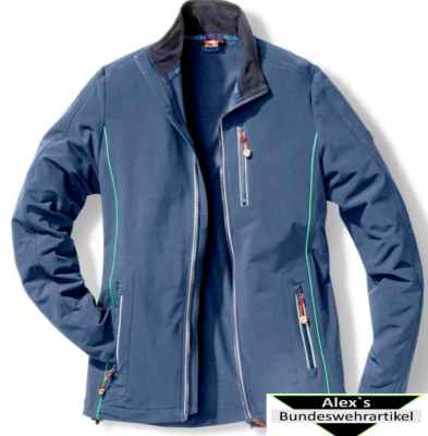 Bullstar Jacke Arbeitsjacke Strech Softshelljacke Flexit Plus Marine 1222 - Bild 1 von 2