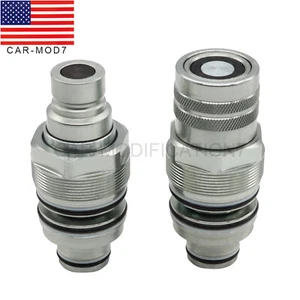 Male&Female Flat Face Coupler Kit 6679837 6680018 For Bobcat T140,T180,T190,T200 - Picture 1 of 9