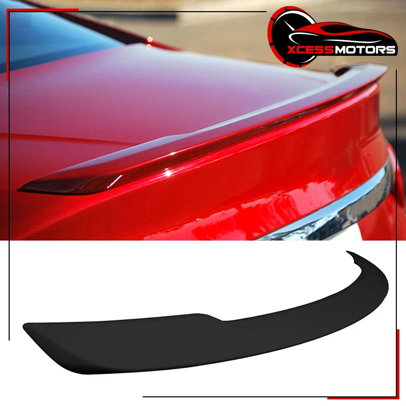 14-17 Chevy Impala Sedan OE Factory Style Flush Mount Trunk Spoiler ABS Lip Wing