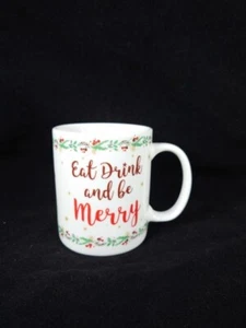 Christmas Mug Eat Drink And Be Merry - Picture 1 of 4