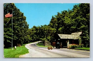 Clifty Falls State Park Guthrie Memorial Entrance Madison IN Postcard Unposted - Picture 1 of 2