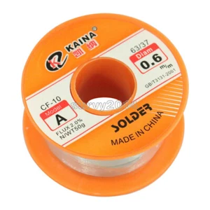1 PIEZA 0.6mm 50g 2.0% Estaño Plomo Soldadura Alambre Herramientas NUEVO - Imagen 1 de 4