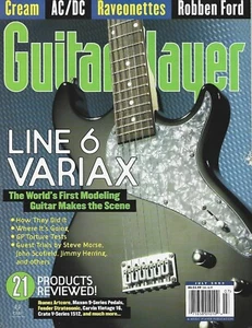 JULY 2003 GUITAR PLAYER MAGAZINE CREAM AC/DC ROBBEN FORD RAVEONETTES LINE VARIAX - Picture 1 of 1