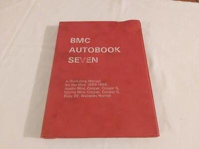 BMC Autobook Seven Mini 1959-68 Austin Morris Cooper Riley Elf Wolseley Hornet Foto 1 de 4