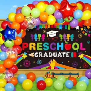 Kindergarten 2025 Graduation Party Decorations Kit Includes Preschool Graduation - Picture 1 of 12
