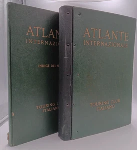 Atlante Internazionale del Sessantennio + Indice dei nomi TCI anno 1955 / 1956 - Picture 1 of 11