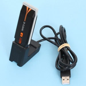 D-Link DWA-125 802.11n N150 WIFI USB Adapter USB 2.0 w/ Dock - Picture 1 of 3