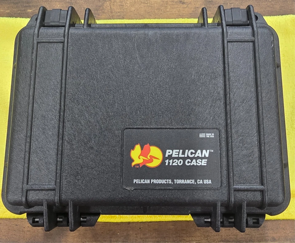 Pelican 1120 Case 7x5x3 - Foam Filled - P/N 1120-000-110 - Image 1 of 1