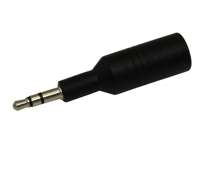 3.5mm Male Stereo (TRS) to Female 4 Conductor (TRRS) CTIA or OMTP Adapter - Image 1 of 3