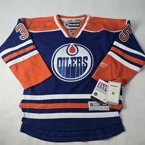 Youth Nikolai Khabibulin Edmonton Oilers Reebok Jersey (Stitched) S/M NWT - Picture 1 of 11