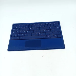 Official Microsoft Surface 3 Type Cover - German Qwertz Model 1654 Blue - Picture 1 of 7
