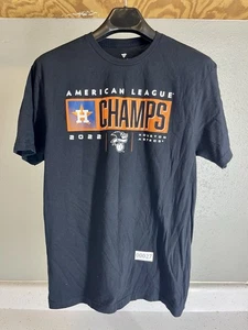 Houston Astros MLB Serie Mundial Campeones 2022 Hombre’s Camiseta Grande Licencia - Imagen 1 de 9