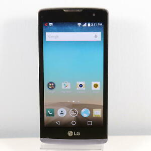 LG LEON (TracFone) 4G LTE Smartphone Gray L33L