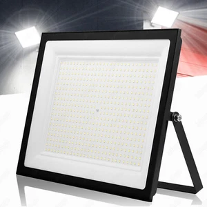 1000W 100000LM LED Fluter Außen Strahler Scheinwerfer Flutlicht Kaltweiß Garten - Imagen 1 de 12
