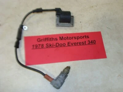 Skidoo Everest 340 1978 OEM bobina de encendido bujía cable bota  Foto 1 de 4