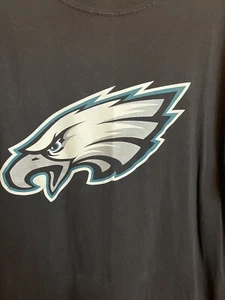 NFL Fanatics Philadelphia Eagles Talla Adulto XL Camiseta Algodón Negro - Imagen 1 de 6