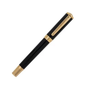 Pluma de tinta azul Versace VR8020014 Olympia oro negro - Imagen 1 de 2