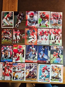 DALE CARTER - **Lot of 20 Different (6 RC's)** - Chiefs - All NRMT-MINT - Picture 1 of 1