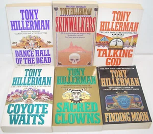 TONY HILLERMAN Paperback Book Lot (of 6) Crime Thriller Western Leaphorn Chee PB - Picture 1 of 7