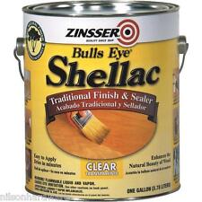 (2)-Gal Zinsser Bulls Eye Ready To Use 3 Year Shelf Life Clear Shellac 0301