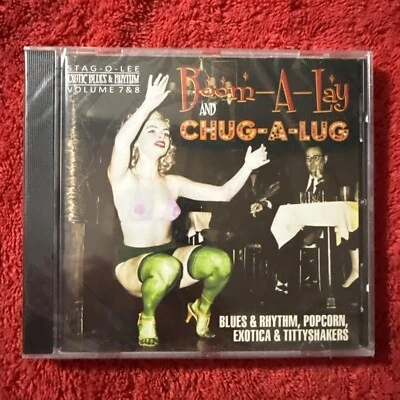 EXOTIC BLUES & RHYTHM-VOL.7+8  BOOM-A-LAY & CHUG-A-LUG  CD NEW!  - Image 1 of 2