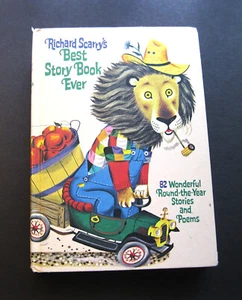 Richard Scarry's Best Story Book Ever 1968 hb with 82 stories poems VG!! - Picture 1 of 13