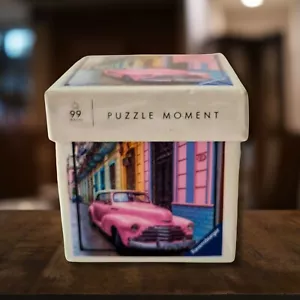 Puzzle Moment Pink Car 99 Piece Jigsaw Puzzle - Picture 1 of 1