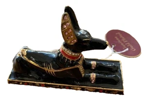 Figura Perro Egyption Anubis Colección Leonardo - Imagen 1 de 6