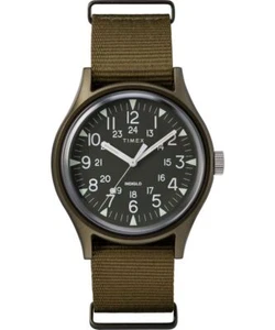 Timex Green Mens Analogue Watch Mk1 Aluminum TW2R37500 - Picture 1 of 6