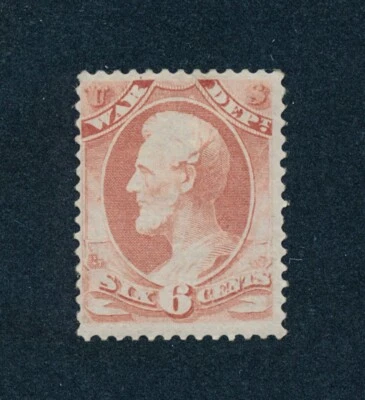 drbobstamps US Scott #O86 Mint Hinged Official War Dept Stamp Cat $675 - Image 1 of 2
