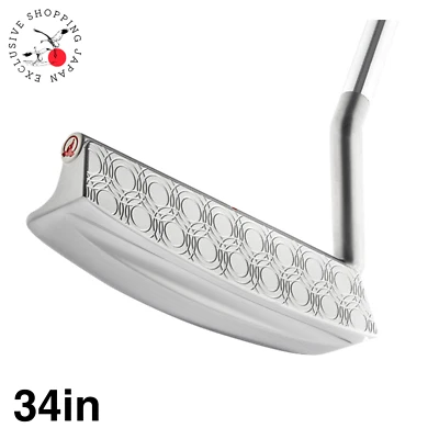 Honma SAKATA LAB CNC Premium Putter AURORA Blade Silver 34in Steel Shaft New MTO - Image 1 of 4