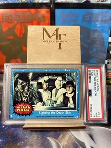 1977 Topps Star Wars Sighting The Death Star No. 31 PSA 7 - Picture 1 of 3