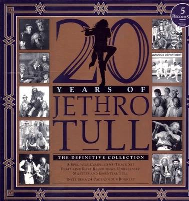 Jethro Tull 20 Years of LP box set vinyl UK Chrysalis 1988 5 x LPs with inners - Bild 1 von 2