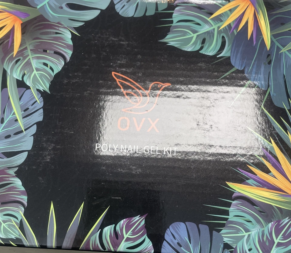 Juego de uñas de extensión de gel de polietileno de 10 colores con luces U V para principiantes hágalo usted mismo Foto 1 de 4