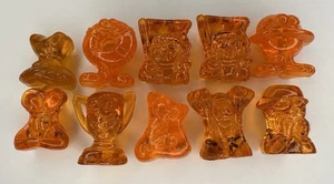 Crazy Bones Gogo’s Translucent Orange / 10 Stück - Bild 1 von 4