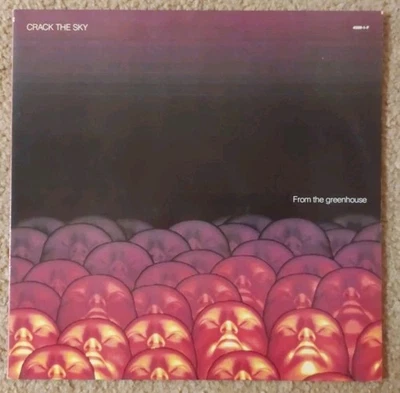 Crack The Sky: From The Greenhouse 1989 Grudge Records Promo Vinyl LP EX/VG+  - Image 1 of 4