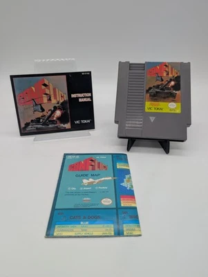 Conflict (Nintendo Entertainment System, 1989) Carrinho, Manual, Mapa - Imagem 1 de 4