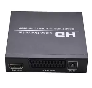 Convertidor de video SCART a HDMI + HDMI RGB HD Descarga de audio a hdmi + Digital 1080P - Imagen 1 de 14