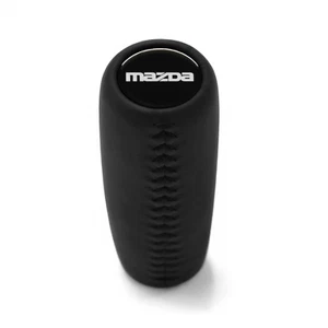 MAZDA VINTAGE EMBLEM SHIFT KNOB MX3 MX5 MX6 RX7 RX8 CX7 ER 5 CR CW 6 II GH 3 BK - Picture 1 of 6