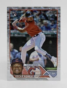 Oscar Gonzalez (RC) - 2023 Topps #119 Collectors Super Box Silver Foil Guardians - Picture 1 of 2